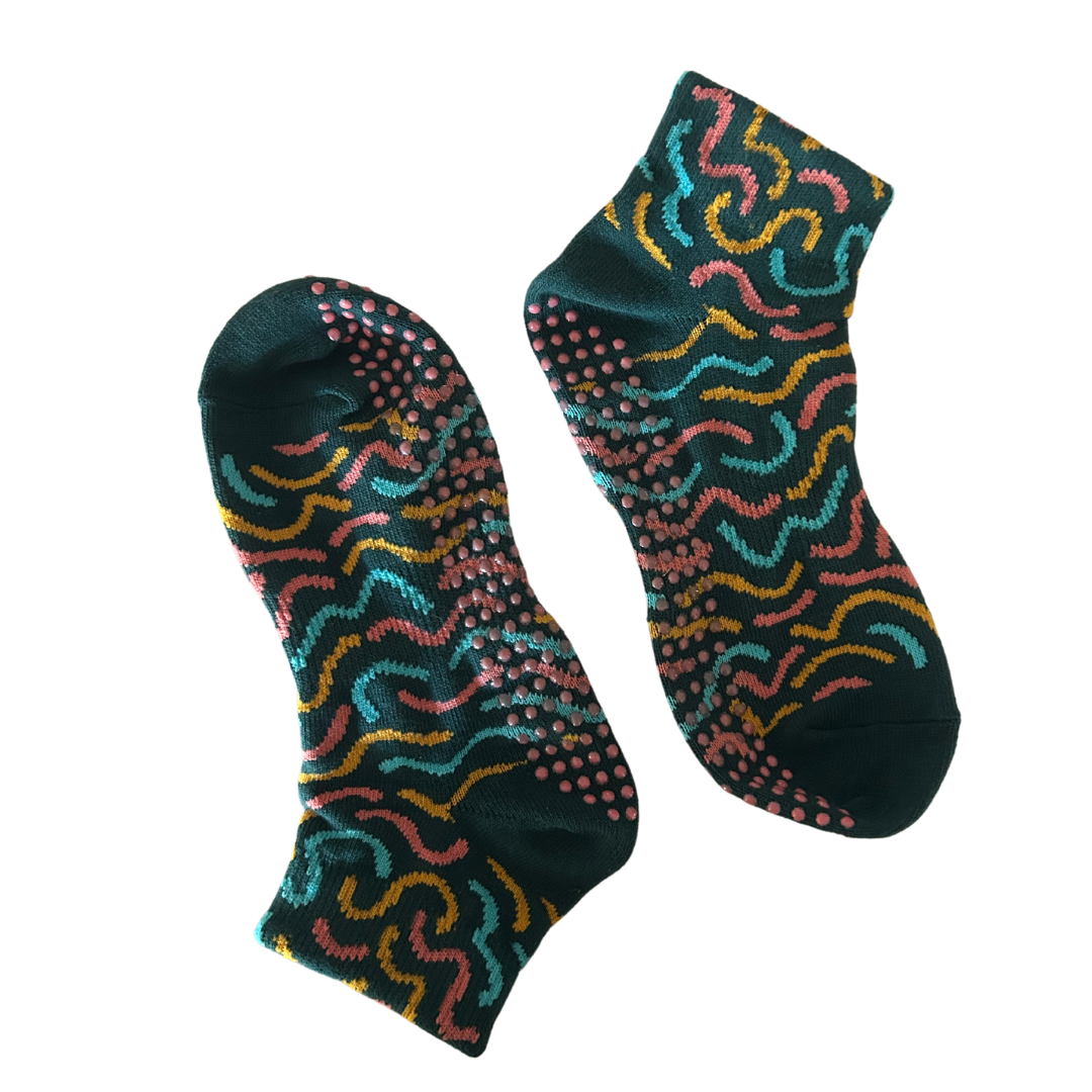 'Groovy Grip' - Ankle Socks